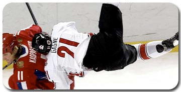 Canada Loses in Olympic Men's Hockey Quarter Final